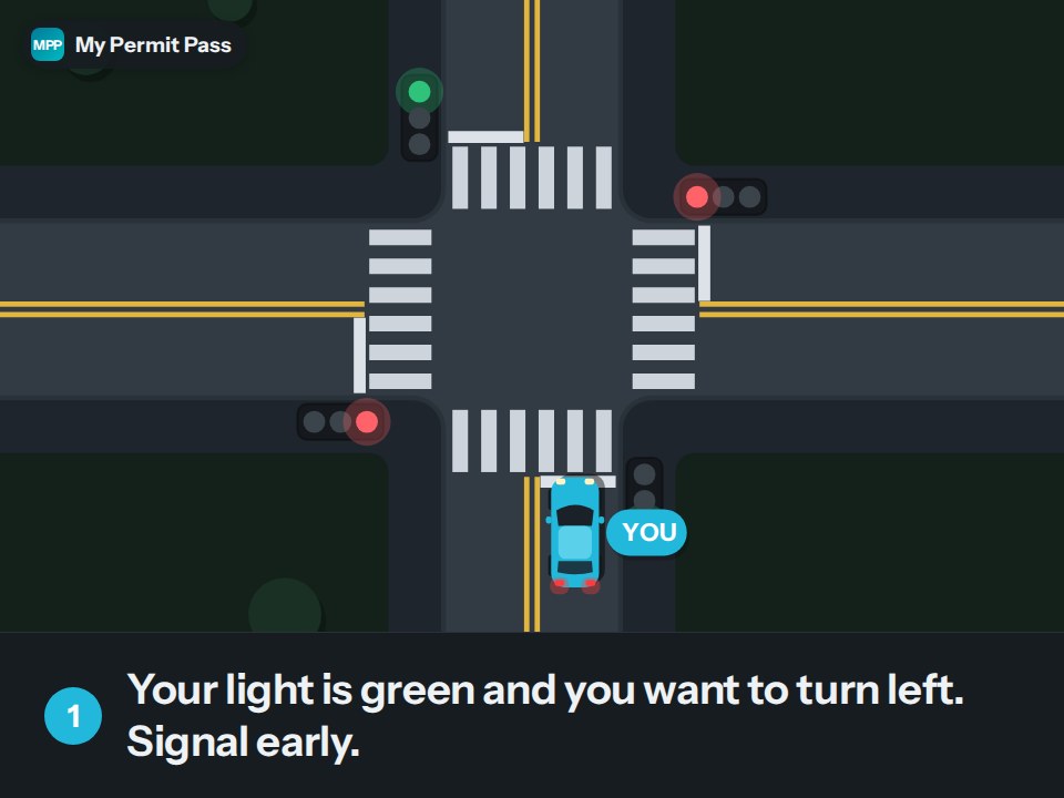 Turning left: who to yield to