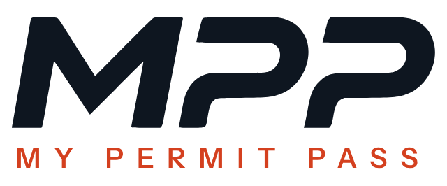 My Permit Pass logo in full color