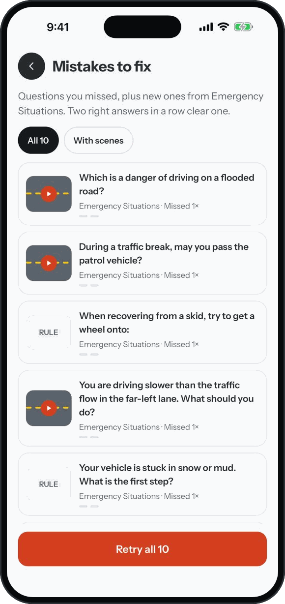 My Permit Pass on iPhone: mistakes to fix