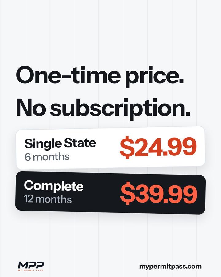 One-time price, no subscription: $24.99 and $39.99 plans.
